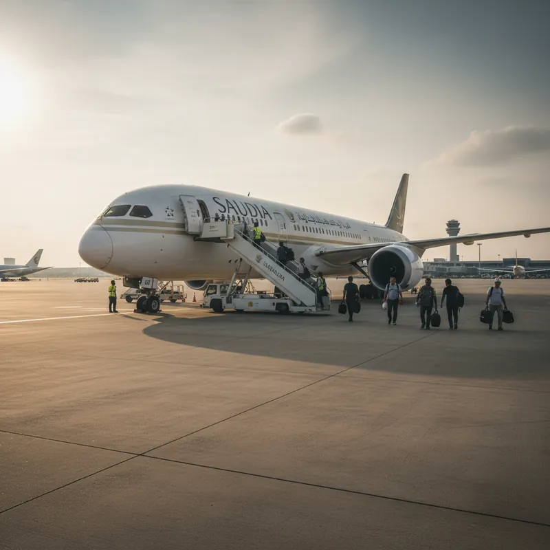 Saudia (SV) — เส้นทางจากไทย, กระเป๋า, ราคา