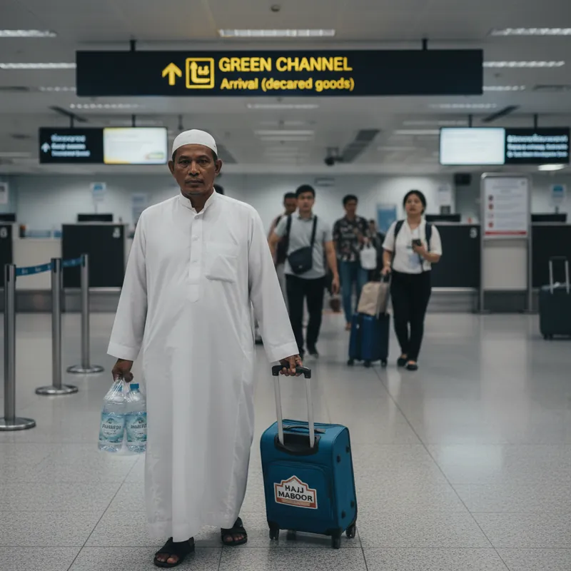 Hajj/Umrah baggage allowance TG/SV/EK + Thai Customs ฿20k