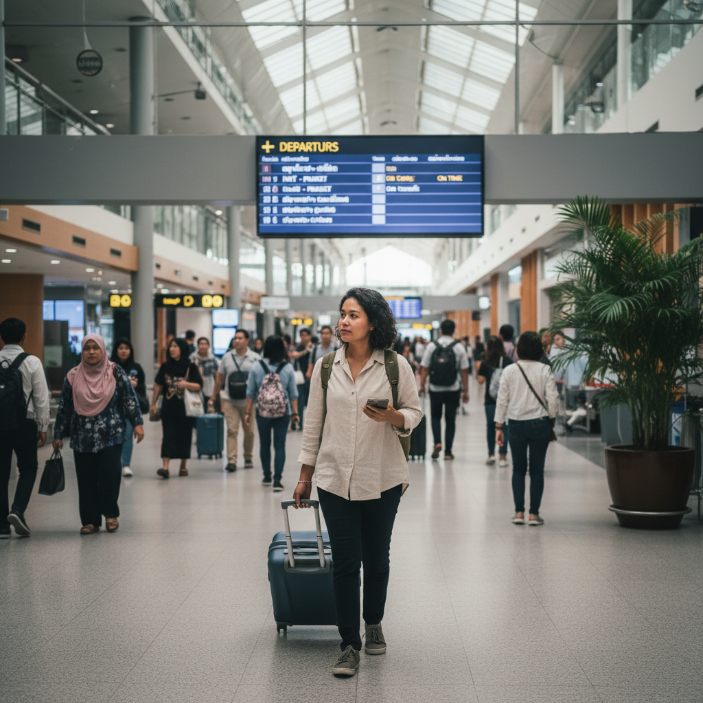 เที่ยวบิน Chiang Mai ไป Phuket (CNX-HKT): สายการบิน, ราคา THB, ตารางบิน | พ.ค. 2026