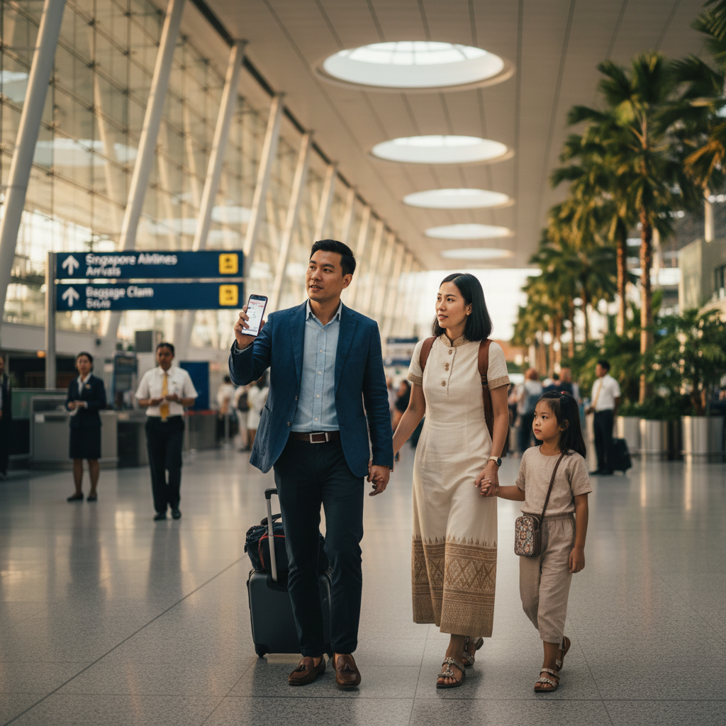 เที่ยวบิน Bangkok ไป Singapore (DMK-SIN): สายการบิน, ราคา THB, ตารางบิน | พ.ค. 2026