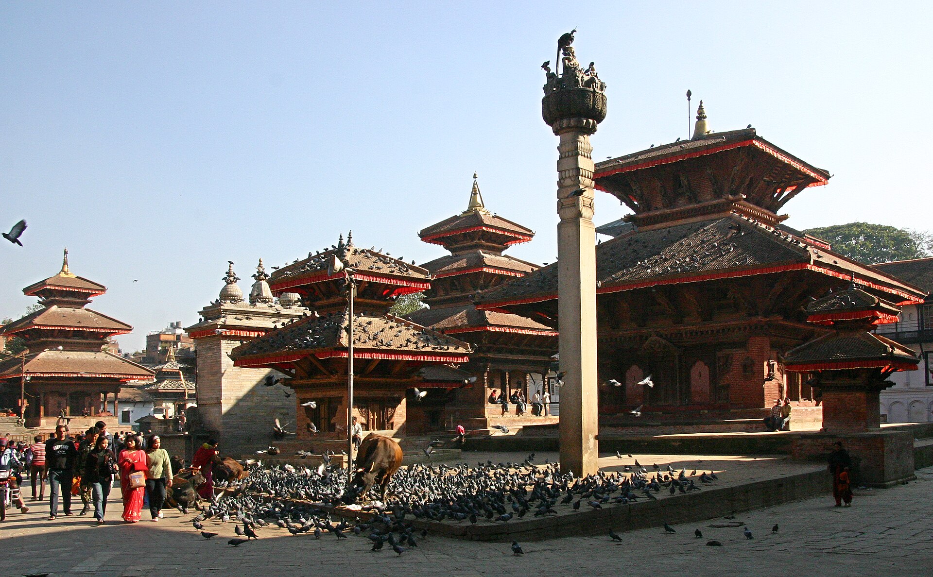 Kathmandu (KTM) — สนามบินนานาชาติ, photo via Wikimedia Commons (media-list scan)