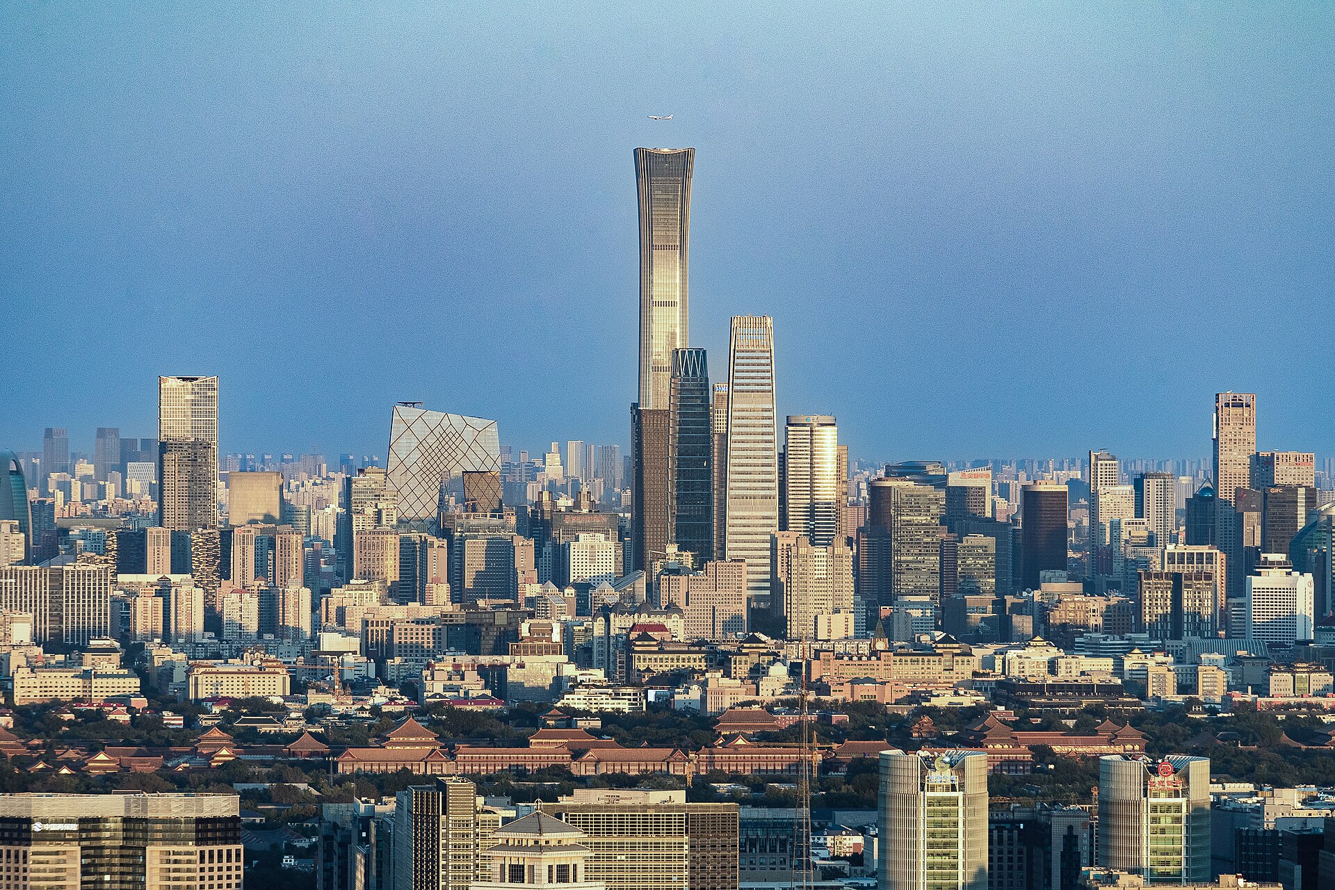 Beijing (PEK) — สนามบินคอริดอร์ ASEAN, photo via Wikimedia Commons (media-list scan)