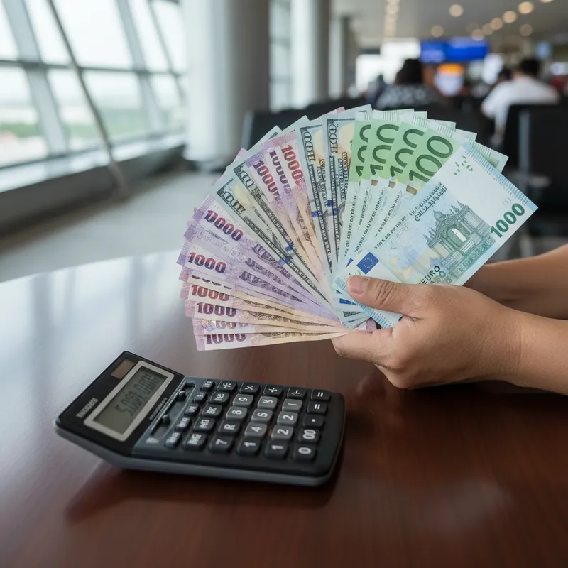 เครื่องคำนวณ THB ↔ USD/EUR/SAR/AED