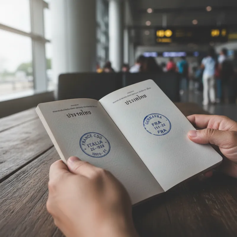 Schengen 90/180 เครื่องคำนวณวันคงเหลือ — พาสปอร์ตไทย 2026